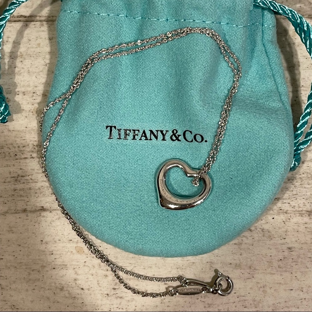 Tiffany & Co. Open Heart Pendant